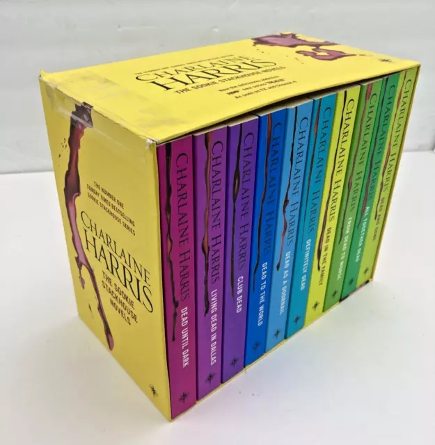 Charlaine Harris The Sookie Stackhouse Novels Box Set 10 Books, Trueblood HBO