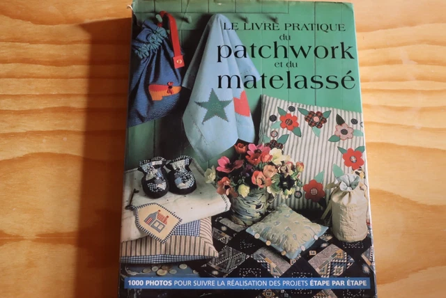 Livre "Patchworks Traditionnels Avec Les Patrons" - Édition Carpentier Bachelet, Occasion, Adulte Unisexe
