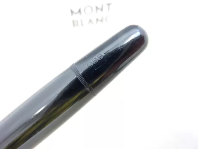 MONTBLANC 254, schöner URALT KOLBENFÜLLER 50er Jahre, Feder OBB, RAR/SELTEN 3