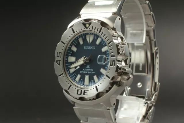 SEIKO SZSC003 NAVY Blue MONSTER 3rd Gen PROSPEX Automatic Dive