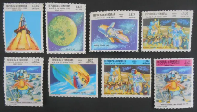 Honduras 1969, Space, Mondlandung, Raumfahrt, Apollo 11, postfrisch