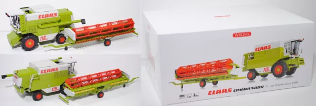 Wiking 077834 Claas COMMANDOR 116 CS Mähdrescher, 1:32