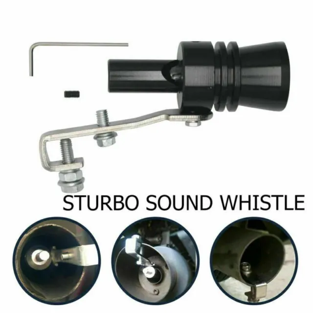 Terminale Auto Turbo Sound Auto Scarico Turbopipe Whistle Blow Simulator XL