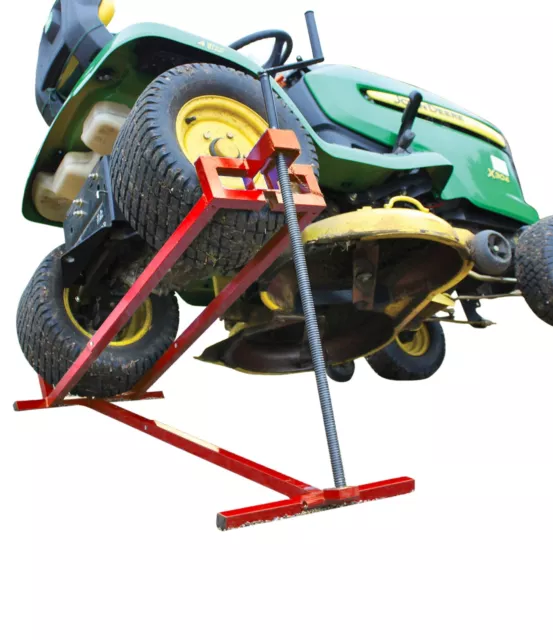 VOUNOT Lawn Ride on Mower Lifter Telescopic Jack for Garden Tractor Max 400kg