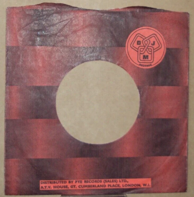 "D.J.M","Company Sleeve","Original","45rpm","7inch","Record","Vintage",,} )));0>
