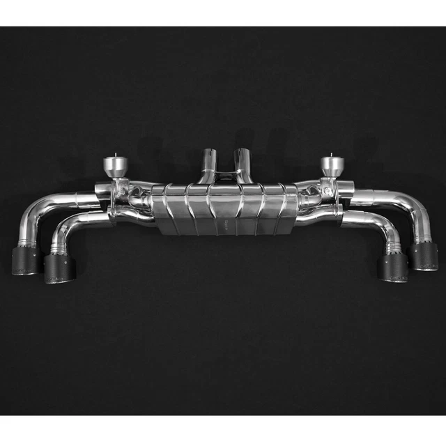 Capristo Porsche Cayenne Turbo 19+ 536 Valved Exhaust System with