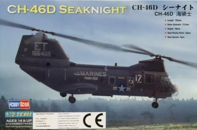 Boeing-Vertol CH-46D Sea Knight HobbyBoss | No. 87213 | 1:72