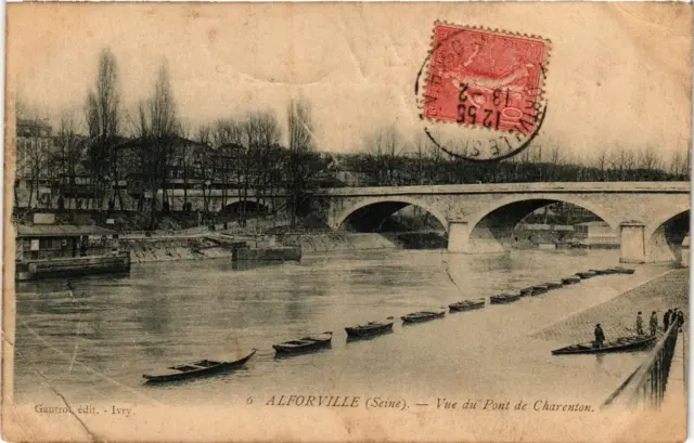 CPA AK ALFORTVILLE view of the Pont de CHARENTON (671771)