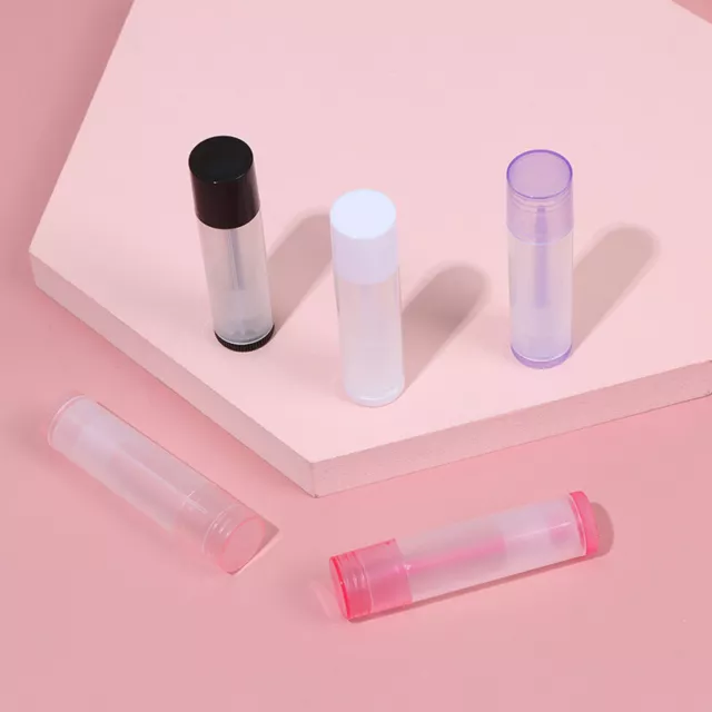 5 pièces Conteneurs cosmétiques de tubes de brillant à lèvres vides de 5 DC