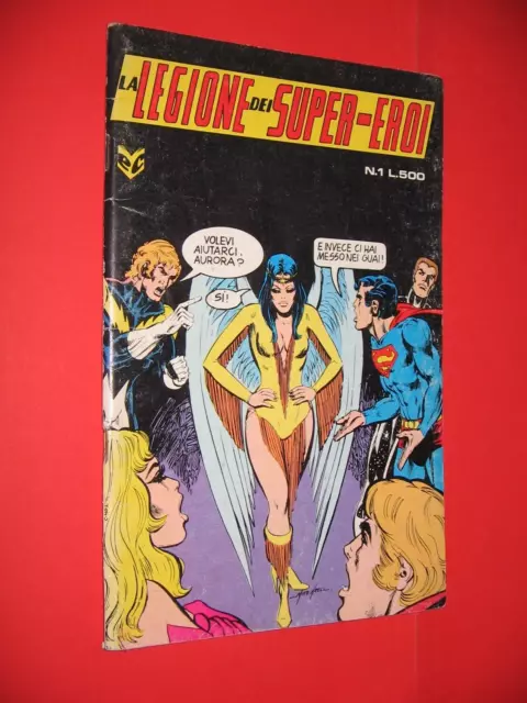 🔴 LA LEGIONE DEI SUPER EROI n° 1   SUPERBOY  ( CENISIO 1976 ) ALTRI VEDI FOTO