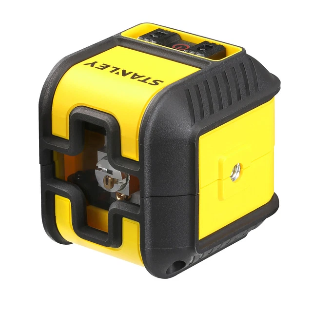 Stanley STHT77498-1 Cubix Red Self Levelling Cross Line Laser with Bracket & Pou