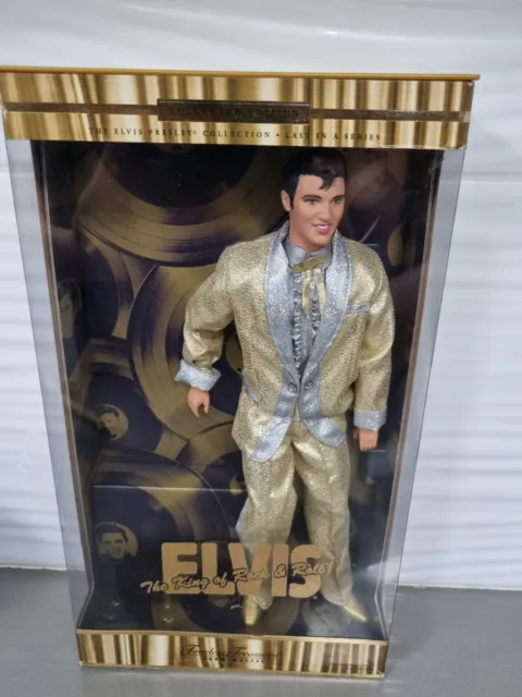Elvis Barbie The King Of Rock And Roll Timeless Treasures  Mattel 2001