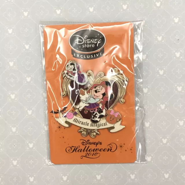 JDS Japan Disney Store Minnie Figaro Miracle Magical Halloween 2010 LE800 Pin