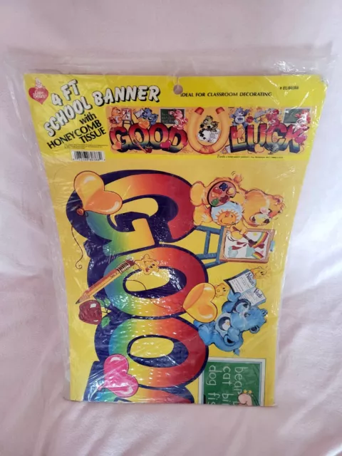 Care Bears Vintage School Banner