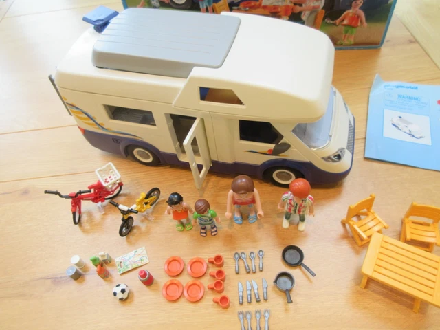 PLAYMOBIL 4859 CAMPER Van Complete Boxed Instructions