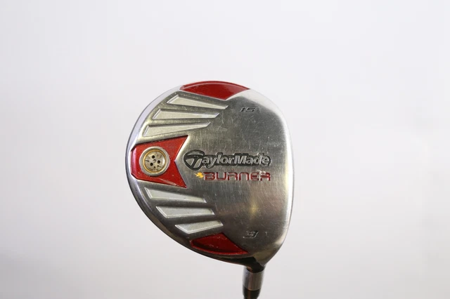 TaylorMade Burner Steel 3 Wood 15* RH 43 in Graphite Shaft Stiff Flex