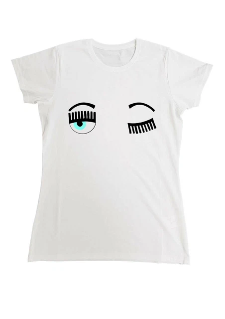 Maglietta chiara ferragni occhio new arrivals