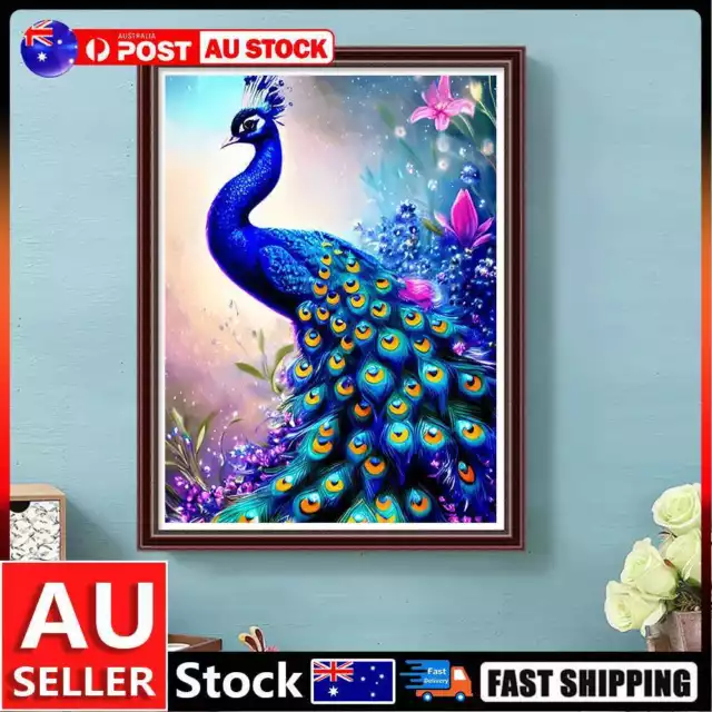 5D DIY Full Round Drill Diamond Painting Animal Kit Home Decoration Art Craft AU