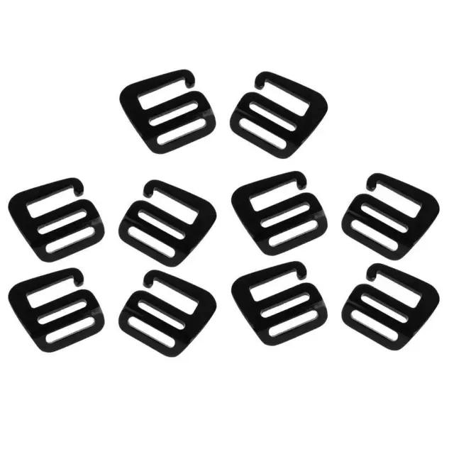 10 pcs 1 pouce g crochet boucle de sangle extérieure pour sac à dos sangle