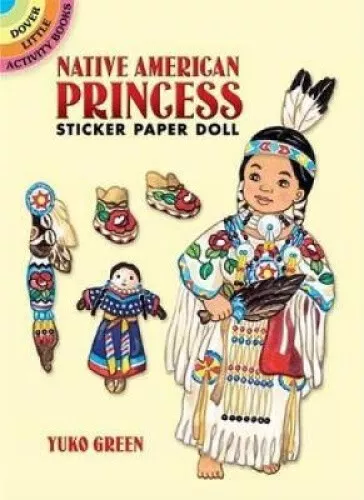 Native American Princess Sticker Paper Doll (Dover Little Activity Books Paper