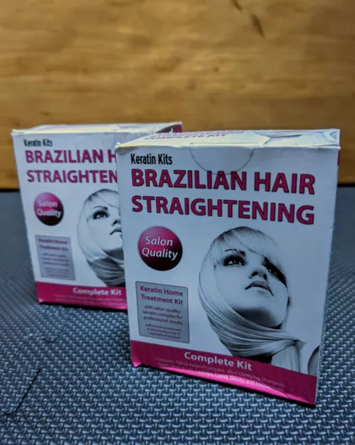 2 Keratin Kits Brazilian hair straightening Keratin Treatment (Original formula)