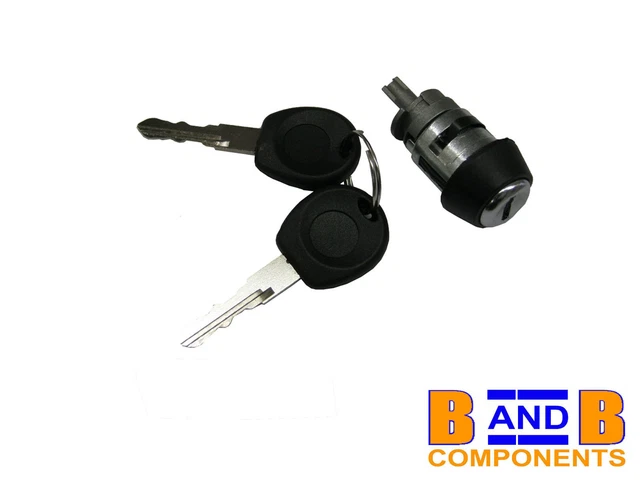 IGNITION LOCK CYLINDER + Keys Vw T25 Camper Transporter Van C265 £13.50 ...