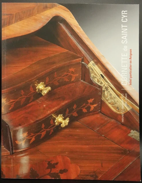 CATALOGUE VENTE AUX ENCHÈRES 2012 - CORNETTE DE SAINT CYR - tableaux argenterie
