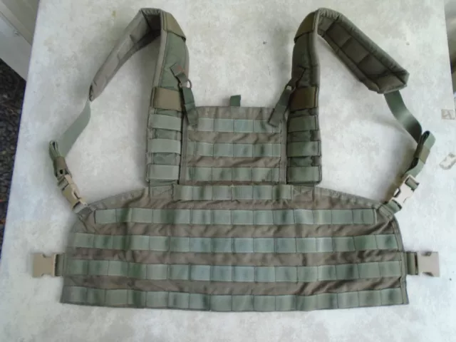 EAGLE INDUSTRIES RANGER Green Molle RRV Rhodesian Recon Vest Chest Rig ...