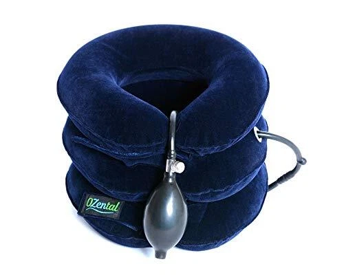 Ozental Coussin De Traction Cervicale Gonflable, Minerve Cou Air,Collier De Trac
