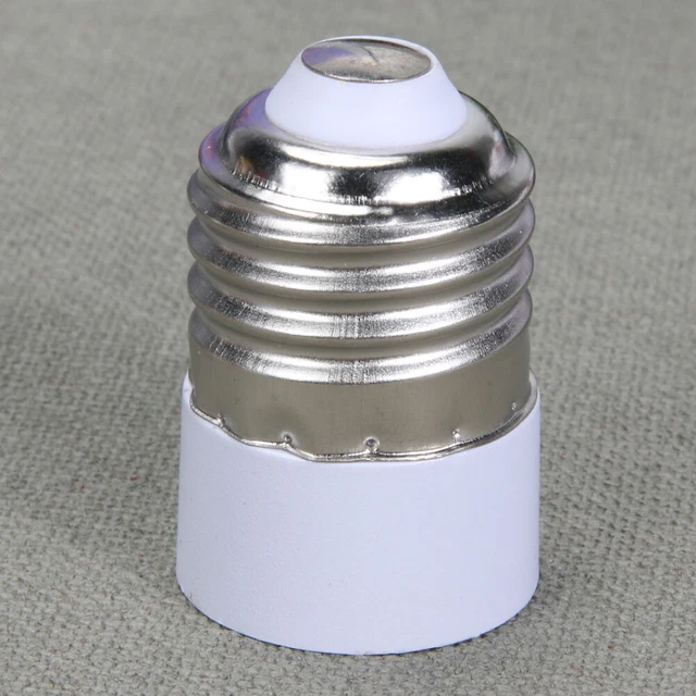 Adaptadores de luz bombillas extensor lámpara convertidor para E27 a E14