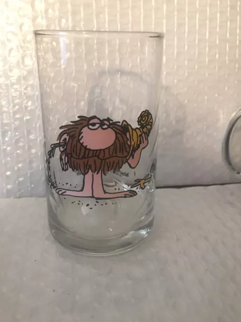 Vintage Arby's BC Ice Age Collector's Series Glass - Johnny Hart 1981