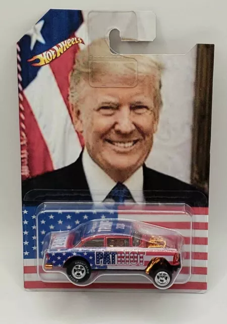 Hotwheels 2024 Donald Trump 55 chevy Full Custom, L@@k in store for similar