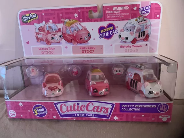 Shopkins Cutie Cars 3 Pack 3 Asst - S4 Wholesale