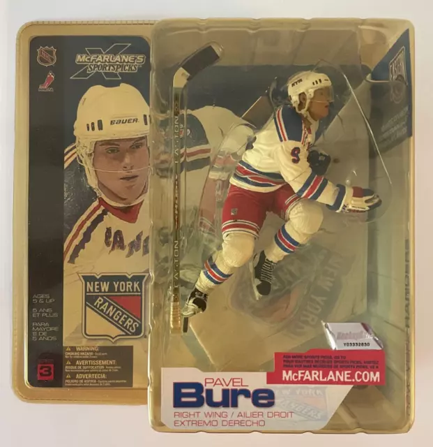 Mcfarlane NHL Series 3 Pavel Bure New York Rangers Eishockey Figur