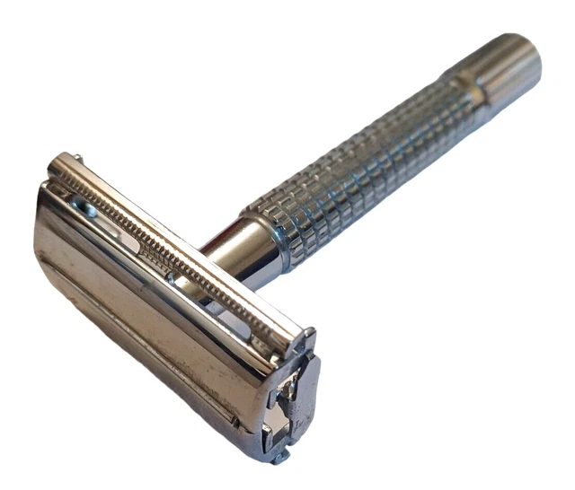 Van Der Hagen 3.5” Traditional Double Edge Safety Razor EUC