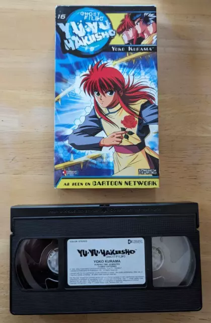 YU YU HAKUSHO | Original Anime VHS Tape | #16 | Ep 54-56 | Excellent ...