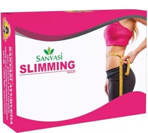 Sanyasi Ayurveda Slimming FOR WEIGHT LOSS AND FAT BURNER (120 tablets)-FREE SHIP