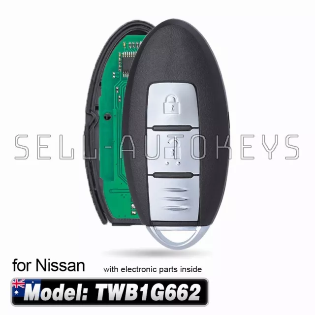 TWB1G662 for Nissan Cube Patrol 2010 2011 2012 2013 2014 Complete Remote Key Fob