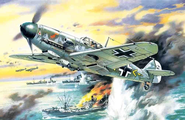 ICM 48104 - 1:48 Messerschmitt Bf 109F-4/B - Neuf