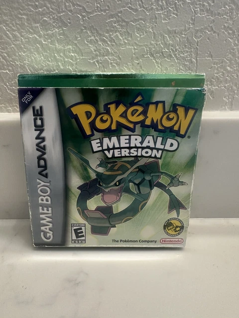 POKEMON SMERALDO VERSIONE Nintendo Game Boy Advance CIB Originale EUR ...