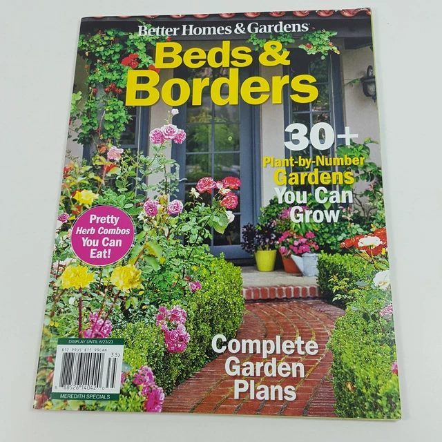 BEDS AND BORDERS 2023 Better Homes and Gardens Magazine 30+ Plant By