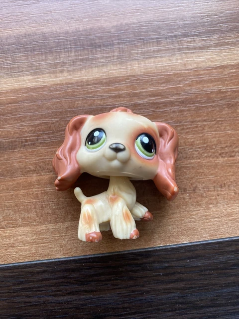 AUTHENTIC LPS EPAGNEUL PUZZLE littlest petshop chien DOG spaniel cocker tan EUR 5,00 - FR