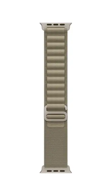 Apple Alpine Loop Band for Watch Ultra/Ultra2 - Olive, M (49mm) New & Sealed