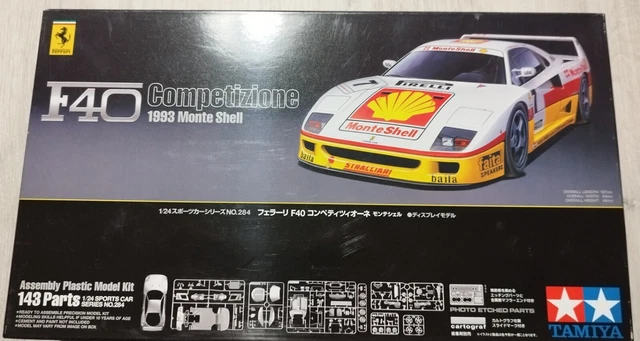 Shell F40 FERRARI F40 COMPETIZIONE 1993 Montel Shell Tamiya EUR 140,00 - PicClick FR