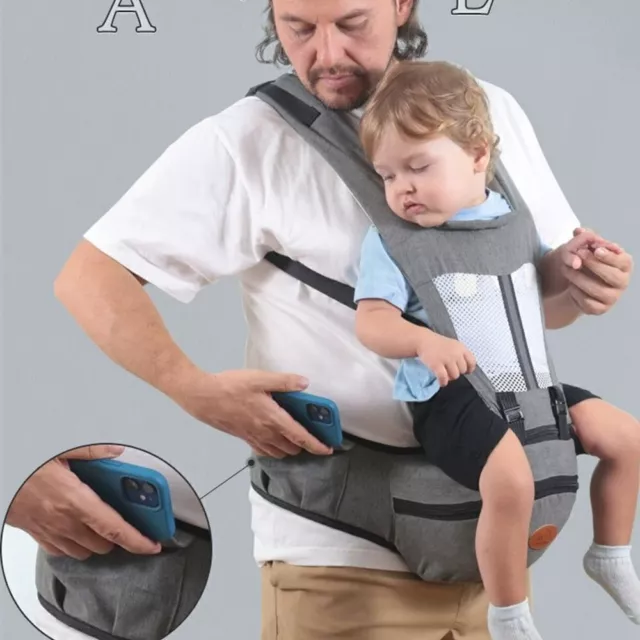 Atmungsaktiver verstellbarer r Babytragerucksack für Säugling