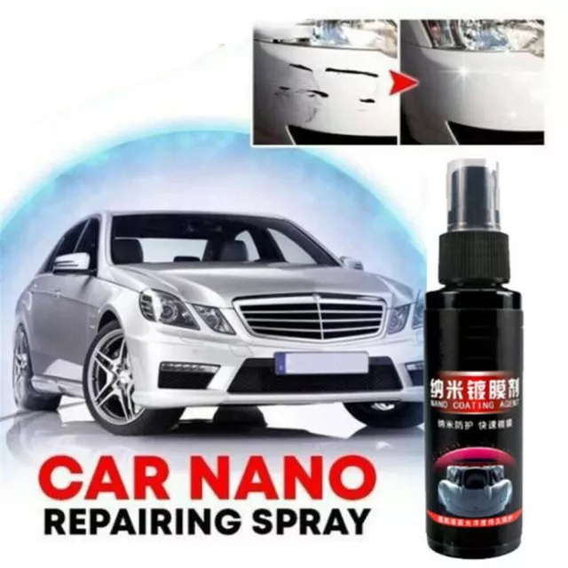 Liquido riparazione graffi auto facile rilascio tecnologia finitura lucida 50 ml spray