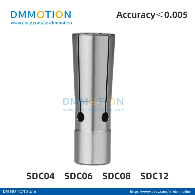 Precision Back pull collet sdc4 sdc6 scd8 sdc12 1.5mm 2 3 3.175 4mm 6 8 10 12mm