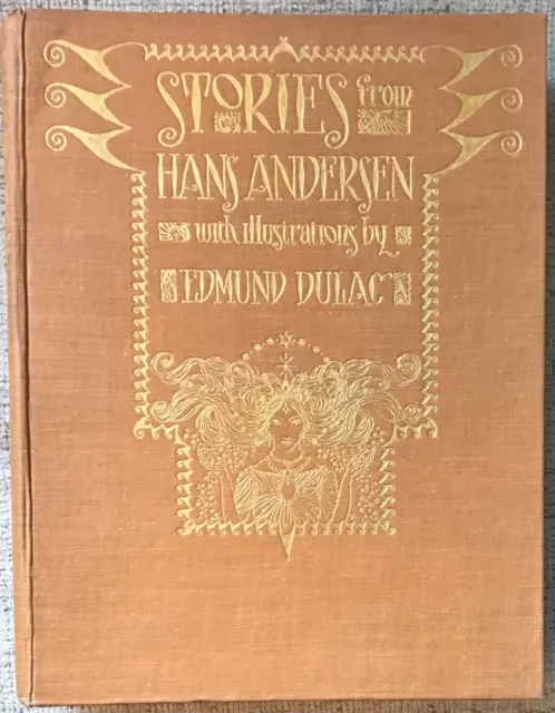 "Stories From Hans Andersen" 1911 1St Ed Vg+ 28 Edmund Dulac Color Plates