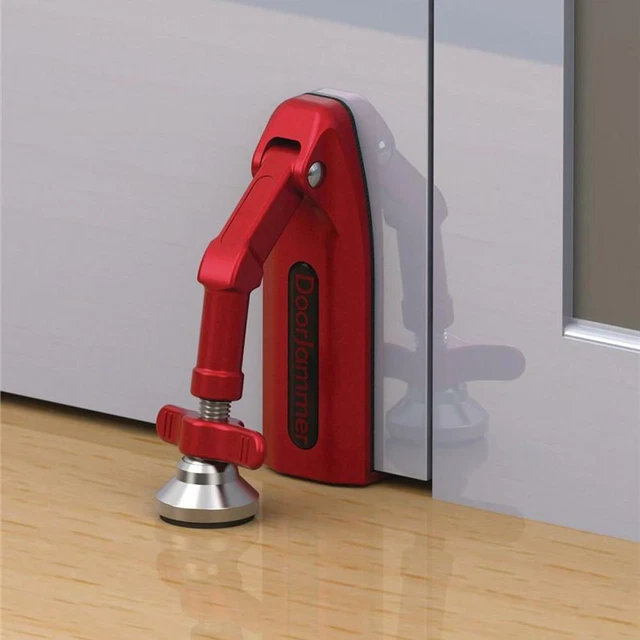 Door Jammer/Portable door lock - Ideal for students, holidays, security travel