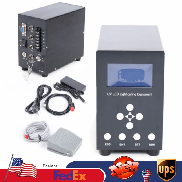 UV Spot Light Source Curing Equipment UV LED Irradiation Machine 365nm 110V